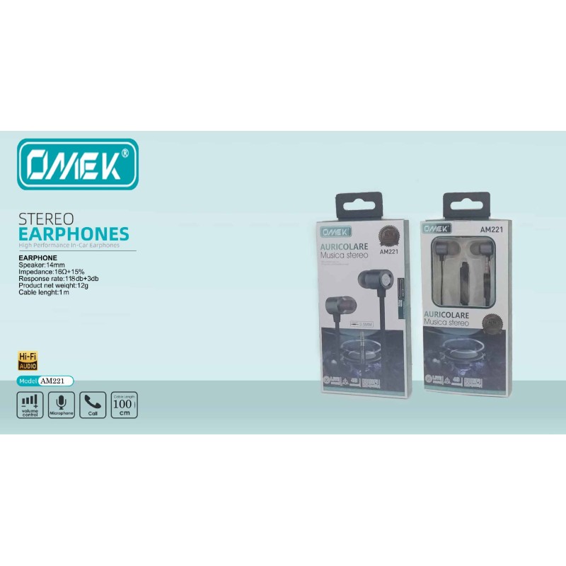 AM221 AURICOLARE OMEK