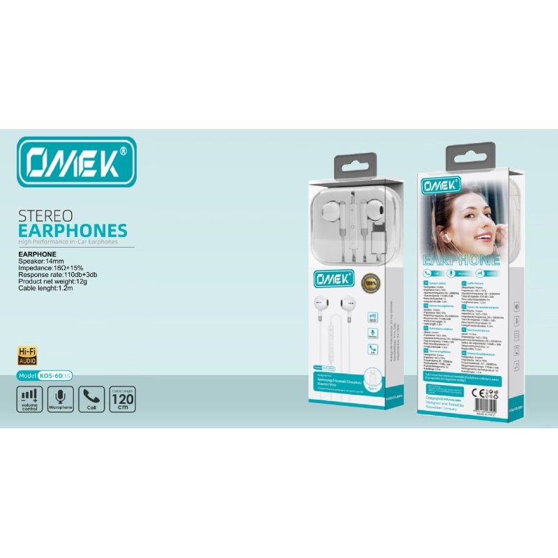 ks-6005 AURICOLARE OMEK