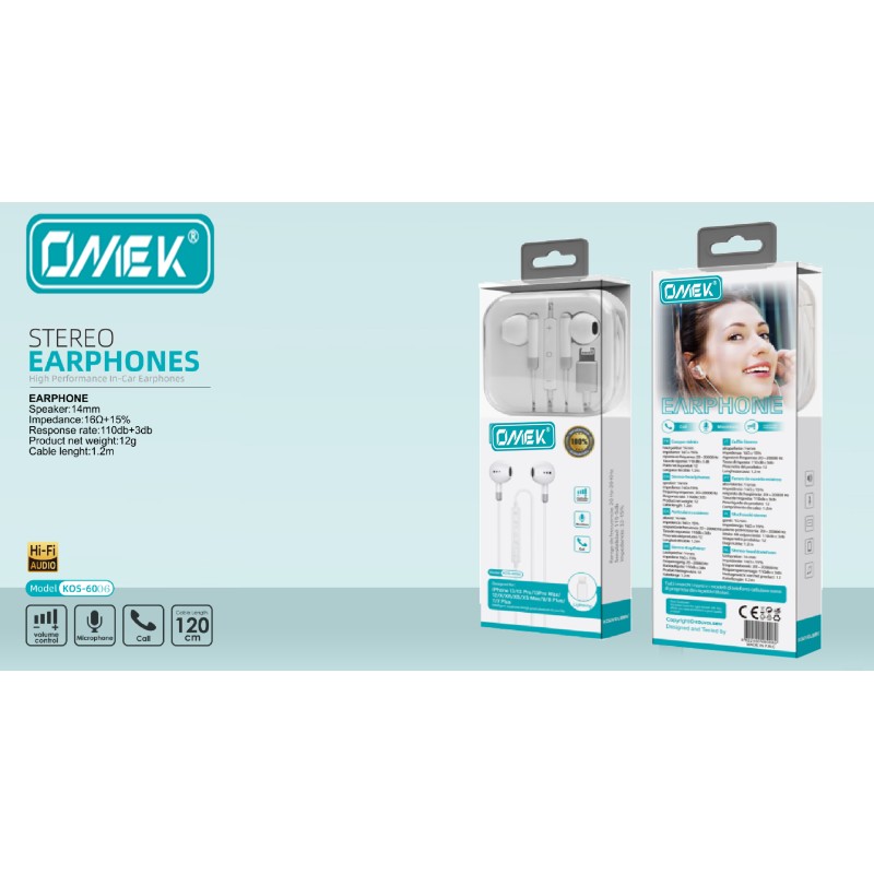 ks-6006 AURICOLARE OMEK