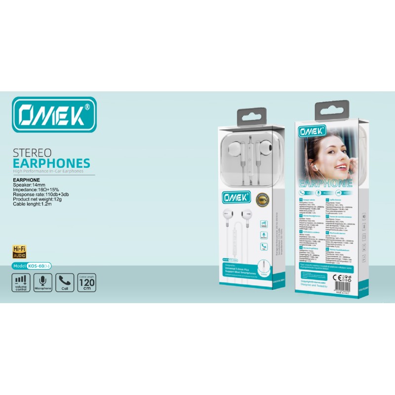 ks-6004 AURICOLARE OMEK